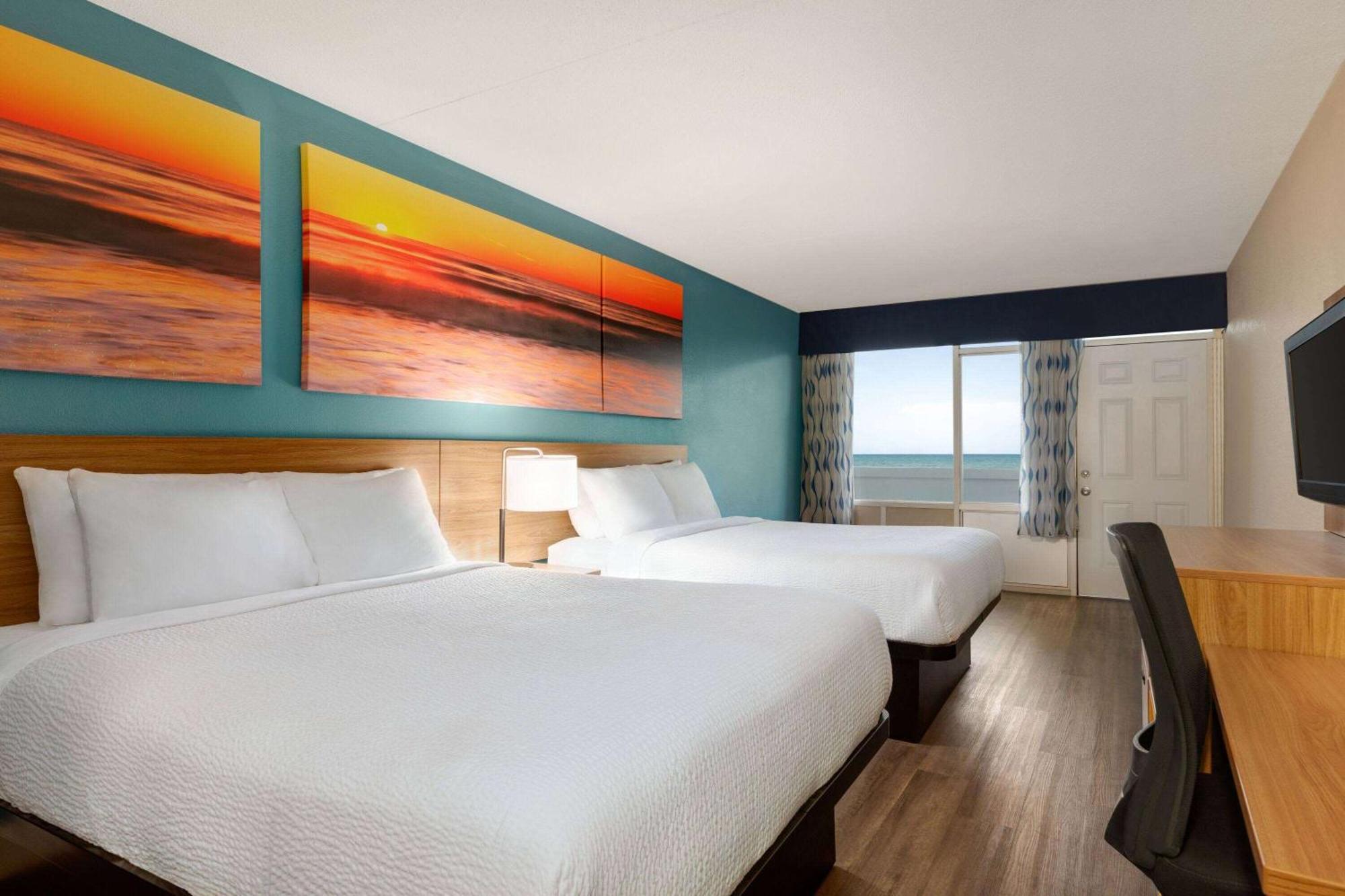 Days Inn by Wyndham Myrtle Beach-Beach Front Exterior foto